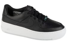 sneakers Femme, Nike Air Force 1 Sage Low, Noir