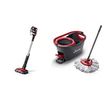 Philips SpeedPro Max Aspirateur Balai - sans Fil et 2-en-1 - Jusqu'à 65 Min d'Autonomie, Brosse d'Aspiration à 360° & Vileda Turbo 3en1 - Kit Complet Lavage Sol - Nouvelle génération de Pad