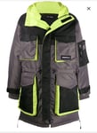 Axel Arigato Storm Ski Jacket Coat Winter Neon Medium Black 