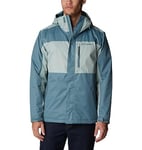 Columbia Tipton Peak Insulated Jacket, Manteau Veste D'Hiver Homme, Metal/Niagara, Taille S