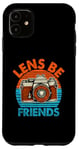 Coque pour iPhone 11 Objectif Be Friends Photographie Photographe