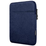 TiMOVO 9-11" Sac de Tablette pour iPad 10ème Gén. 10.9", iPad 9ème/8ème/7ème Gén. 10.2", iPad Air 11/Air 5ème/4ème Gén. 10.9", Galaxy Tab A9+/A9 Plus 11", Sac pour Smart Keyboard, Indigo