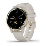 Garmin Venu 2S 40 mm smartklocka ljus Sand/ljust, guld