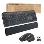 Logitech MX Keys combo for Business Gen 2 tangentbord Mus inkluderad Trådlös RF + Bluetooth QWERTZ tyska grafit