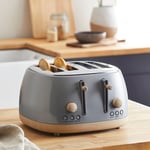 Churchgate Chilcote Country Grey 4 Slice Toaster