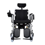 Home Accessories Elderly Disabled Electric Wheelchair for the Elderly Can Easily Fold the Disabled Lithium Battery Can Fully Lie Down Intelligent Automatic Lithium Battery Wheelchair