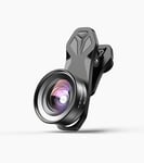 Apexel Mobile Phone Lens 2 In 1 Lens Kit 120° Wide-angle 10X Macro Lens