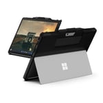 URBAN ARMOR GEAR Scout Handstrap Case pour Microsoft Surface Pro 9 Coque [Officiellement Designed for Surface, Dragonne, Type-Cover Compatible, Kickst