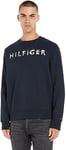 Tommy Hilfiger Men's Sweatshirt Crew-Neck no Hood, Blue (Desert Sky), M