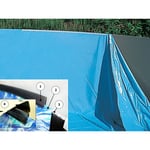 TOI - Liner piscine hors-sol swimpool ronde Ø230 x 120cm 35/40µ coloris uni bleu