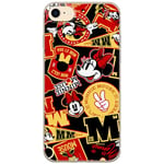 ERT GROUP Coque de téléphone Portable pour Iphone 7/8/ SE 2/ SE 3 Original et sous Licence Officielle Disney Motif Minnie 074 Parfaitement adapté à la Forme du téléphone Portable, Coque en TPU