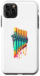 iPhone 11 Pro Max Dripping Paint Pan Flute Instrument Pan Flautist Flutist Case