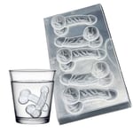 SET 2 x WILLY SHAPE PENIS MOULD MAKERS ICE CUBE JELLY CHOCOLATE HEN NIGHT TRAYS