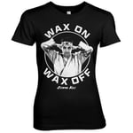 Hybris Wax On Off Girly Tee (Black,M)