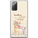 ERT GROUP mobile phone case for Samsung GALAXY NOTE 20 original and officially Licensed Disney pattern Winnie the Pooh & Friends 041 adapted to the shape of the mobile phone, case made of TPU