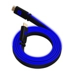 FLOATING GRIP Premium HDMI Cable with LED Light, v2.1, High Speed 8K (US IMPORT)