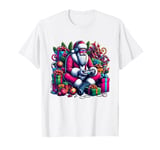 Funny Video Games Santa Gamer 8-bit Gaming Christmas Gamers T-Shirt