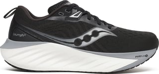 Saucony Women's Triumph 22 Wide Black/White, 42.5