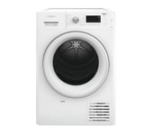 Sèche linge hublot WHIRLPOOL FFTNM1182FR  8kg Blanc