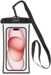 Celly Splash Bag IPX8 vanntett (iPhone) - Svart