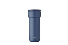 Mepal – Insulated Mug Ellipse – 6 Hours Hot & 10 Hours Cold - Insulated Cup On The Go – Suitable As Tea Cup & Coffee Cup to Go – Fits All Cup Holders - 475 ml – Nordic Denim