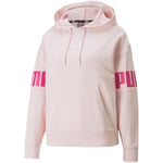 4064535723199 Women's Puma Power Colorblock Hoodie TR pink 847125 16 PUMA