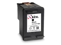 62 XL Black Refilled Ink Cartridge For HP Envy 5646 Printers