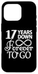 iPhone 16 Pro 17 Years Down Forever To Go - 17th Wedding Anniversary Day Case