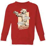 Guardians of the Galaxy Rocket Raccoon Oh Yeah! Kids' Sweatshirt - Red - 11-12 Years