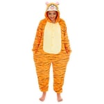 Nalle Puh Karaktärer Unisex Onesie Maskeraddräkt Huvtröjor Pyjamas En Hoppande Tiger Hoppande Tiger L(170CM-180CM) Jumping tiger L(170CM-180CM)