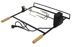 EL ZORRO Imex The Fox 71667 Kit de Barbecue pour Poulet Noir 58 x 40 cm