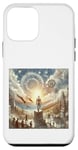 Coque pour iPhone 12 mini Leonardo Da Vinci Homme Femme