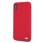 BMW Coque arri�re rigide pour Apple iPhone XS Max - Logo M Rouge