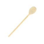 Fackelmann 056751 Cuillère à ragout, cuillère en bois avec un manche long, grande cuillère en bois, ustensile de cuisine, Bois, 30 x 4,5 cm