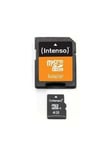 Intenso Micro SD-kort w / Adapter - 4GB