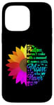 iPhone 14 Pro Max Autism Manual Mom Mother Mama Flower Rainbow Case