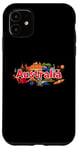 iPhone 11 Australia Down Under Culture Australian Flag Map Gift Case