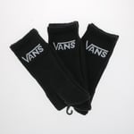 Chaussettes hautes Vans en coton mélangé noir, lot de 3