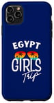 Coque pour iPhone 11 Pro Max Egypt Girls Trip Travel Vacation Femme Égypte