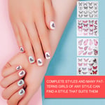 Nail Art Stickers Fingernail Decorations DIY Nail Art Accessories For Home N TDM