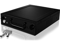 Icy Box Ib-148Ssk-B, 13,3 Cm (5.25"), Driverbrett, 2.5/3.5", Sata, Sata Ii, Sata Iii, Serial Attached Scsi (Sas), Sort, Metall