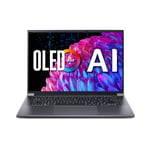 Acer Swift X OLED Pro Ultratynn bærbar PC | SFX14-72G | Grå