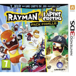 NINTENDO Jeu 3DS Rayman et les lapins crétins Pack famille