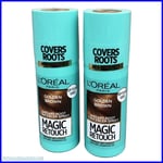 L'Oreal Magic Retouch Instant Root Concealer Spray Golden Brown - 2 Pack