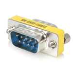 StarTech Slimline Serial DB9 Gender Changer - M/M - Serial gender changer - DB-9 (M) to DB-9 (M) - GC9SM - seriell hann-hunnveksler - DB-9 til DB-9