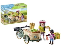 Playmobil 71306 Country Cargo Bike, practical and environmentally friendly transport and exciting adventures, fun imaginative role play, playsets suitable for children ages 4+