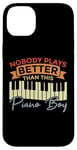 Coque pour iPhone 14 Plus Piano Claviers Pianiste Kid