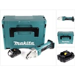 DJS16 Y1J Cisaille à métal sans fil Li-Ion 18V + 1 x Batterie 1,5Ah + Coffret Makpac- sans chargeur - Makita