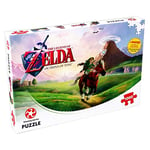 Winning Moves - Puzzle The Legend of Zelda - Ocarina of Time - 1000 Pièces - A partir de 14 ans - Version française
