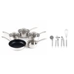 Russell Hobbs COMBO-7550A Classic Collection Pan Set and Kitchen Tools